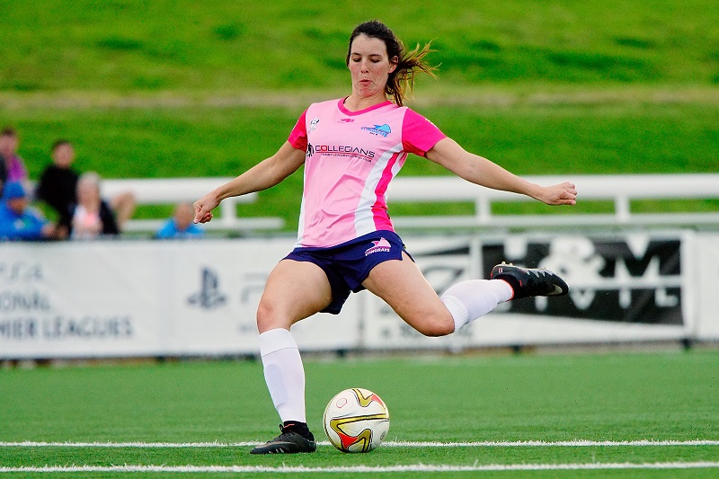 Match action during the PlayStation® 4 National Premier Leagues NSW Women's Round 4 match between the Blacktown Spartans and the Illawarra Stingrays at Blacktown Football Park on April 30, 2017 in Blacktown, Australia. @PlayStationAustralia  #PS4NPLNSW