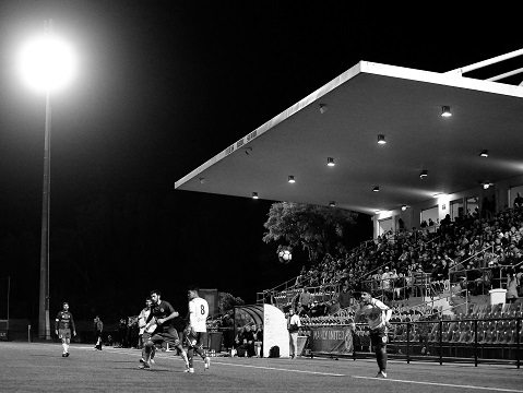 CROMER, AUSTRALIA - AUGUST 19:  Match action during the PlayStation® 4 National Premier Leagues NSW Men’s Elimination Final  between Manly United FC and Sydney Olympic FC at Cromer Park on August 19, 2017 in Cromer, Australia. @PlayStationAustralia  #PS4NPLNSW  (Photo by Jeremy Ng/www.jeremyngphotos.com)