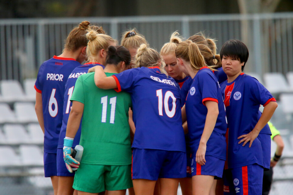 BANKSTOWN, AUSTRALIA - MARCH 25:  Match action during the Women's National Premier Leagues NSW Round 3 match between Bankstown City FC and Manly United FC at Jenson Park on March 25, 2018 in Bankstown, Australia. #NPLNSW @NPLNSW  (Photo by Jeremy Ng/www.jeremyngphotos.com for Football NSW)