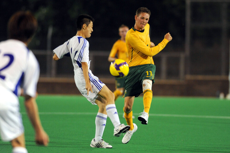 Beau Menzies (AUS) vs JPN
2009 Arafura Games / Football
Oceania Paralympic Games
Darwin NT, AUS May 9-17
© Sport the library / Jeff Crow