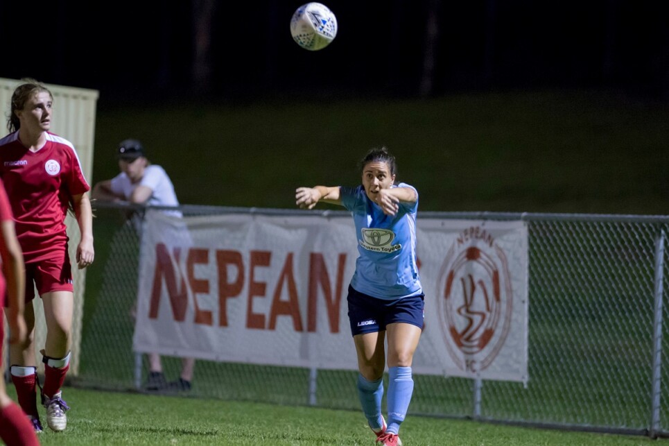 National Premier Leagues 1st - NPL 2 NSW Women's 2018 Round 2 fixture between Nepean FC and Marconi Stallions FC on Sunday 18 March 2018 at Cook Park, St Mary’s

Photo: Ali Erhan