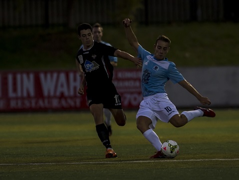 PlayStation®4 National Premier Leagues NSW Men’s Round 2 fixture between Sutherland Sharks and Blacktown City at Seymour Shaw on 19 March 2016