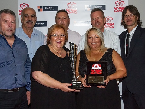 Excellence_in_Club_Administration_Award_Winners_St_Clair_United_SC_Presented_by_Linda_Cerone