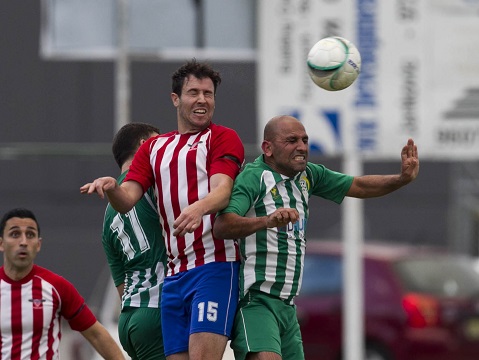 2015 Men's State League 2: Round 5 action between Western Condors and FC Gazy Lansvale at Calabria Sports Ground (photo: Damian Briggs)