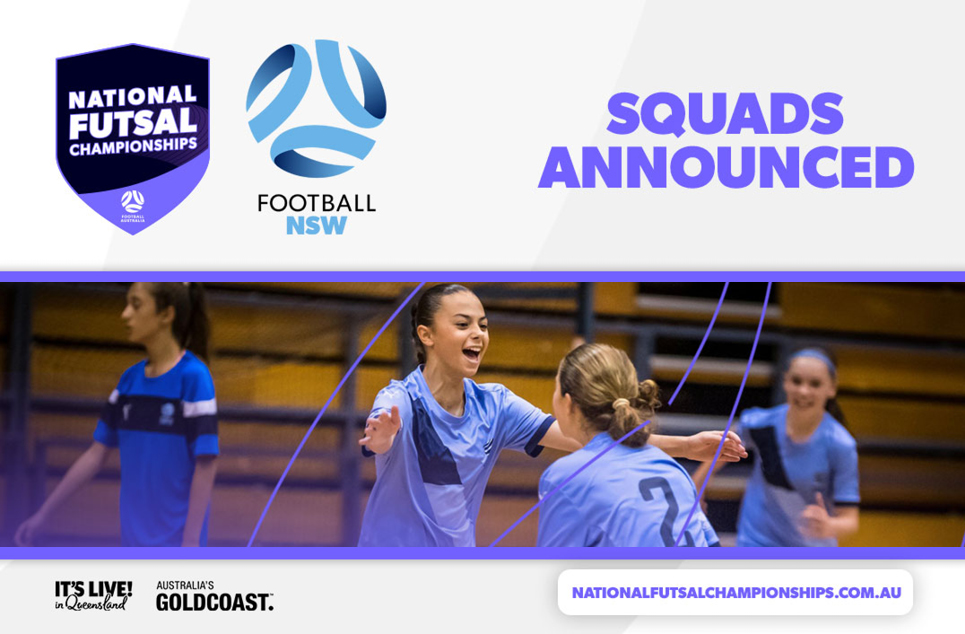 Futsal state teams announcement 2023 965x634