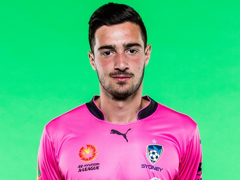 SYDNEY, AUSTRALIA - SEPTEMBER 11: Anthony Bouzanis poses during the Sydney FC 2015/16 A-League headshots session at Fox Sports Studios on September 11, 2015 in Sydney, Australia.  (Photo by Mark Nolan/Getty Images)