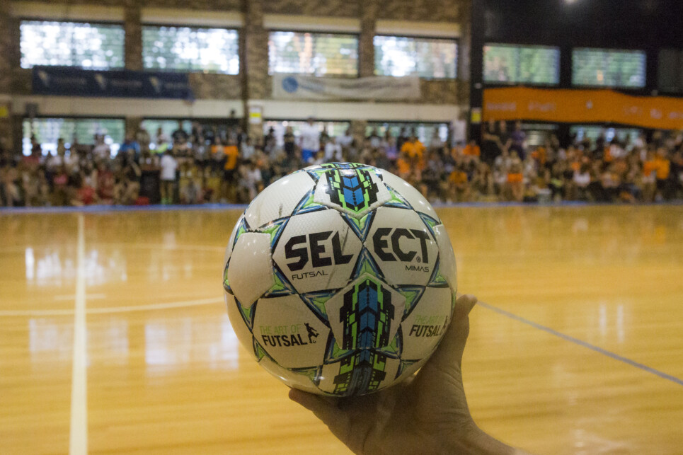March 3, 2018, Football NSW NPL1 Futsal Grand Final Open Men's action between Dural Warriors and Inner West Magic at Valentine Sports Park, (Credit: Damian Briggs/FNSW)