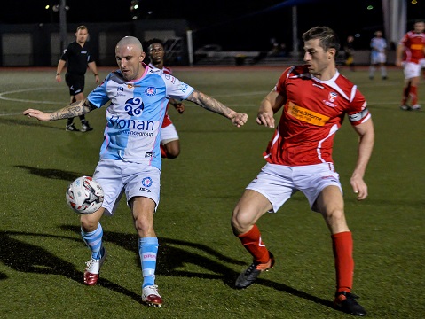 Dunbar Rovers FC hosted St George City FA at Hensly Athletic Field this evening.St George City took the three points with a 1-3 win.(Photo by Jeff Walsh/ © Quarrie Sports Photography for Football NSW)