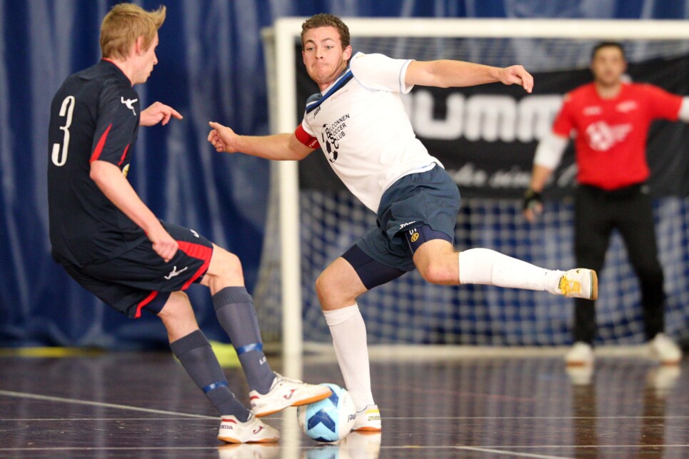 July 21:  Action between during Series Three of the 2012 hummel F-League (Photo: Damian Briggs)