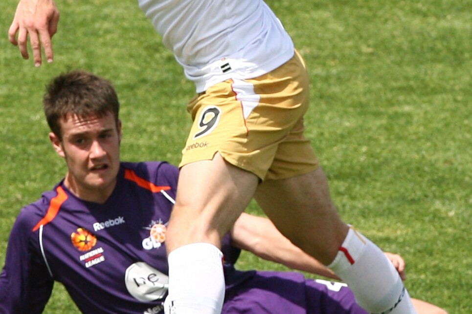 XXXX during the round seven National Youth League match between the Perth Glory and the Newcastle Jets at Members Equity Stadium on November 9, 2008 in Perth, Australia.