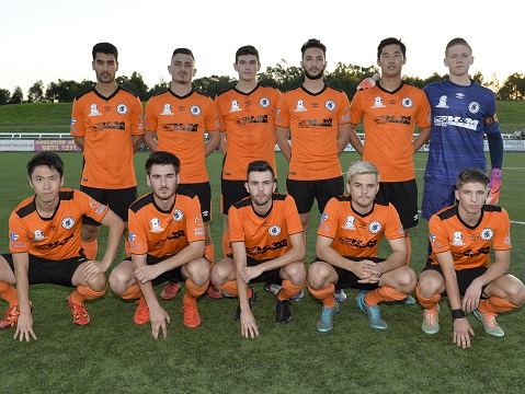 PlayStation®4 NPL 2 NSW Men’s Round 2 match between Blacktown Spartans FC and Central Coast Mariners FC at Blacktown Football Park Park on March 11th, 2017.(Photos by Nigel Owen). Spartans won 3-2.
