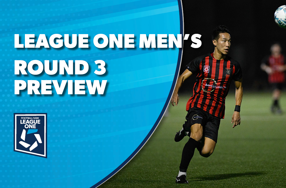 League ONE Men's Round Preview 3