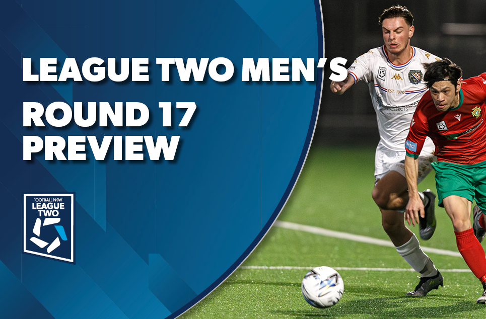 League TWO Men's Round Preview 17 a person holding a football ball