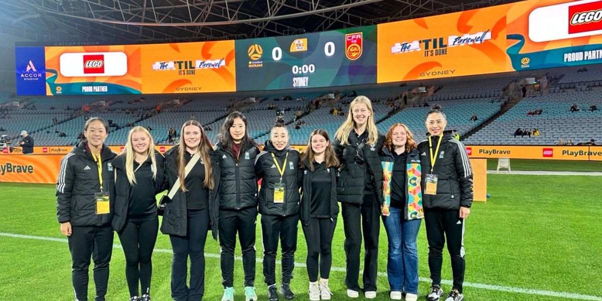 Young female Football NSW officials enjoy experience of a lifetime – Football NSW