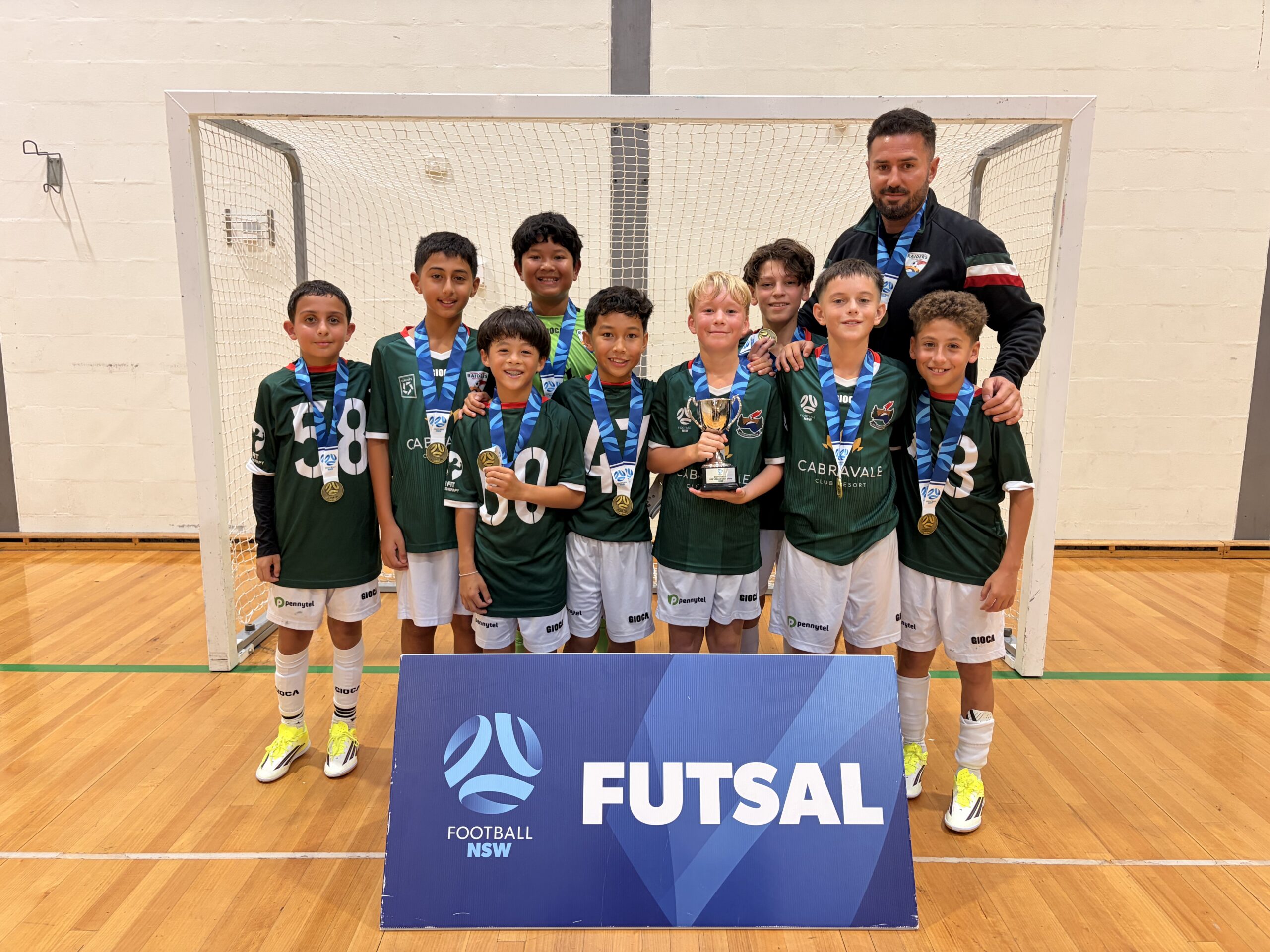 a group of people posing for the camera