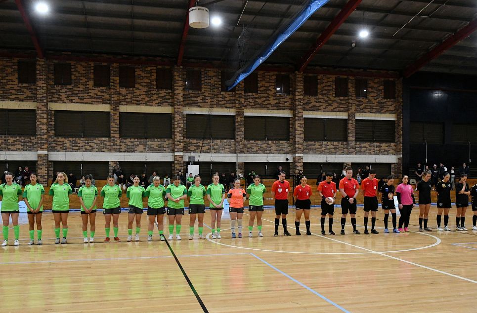 a group of people on a court